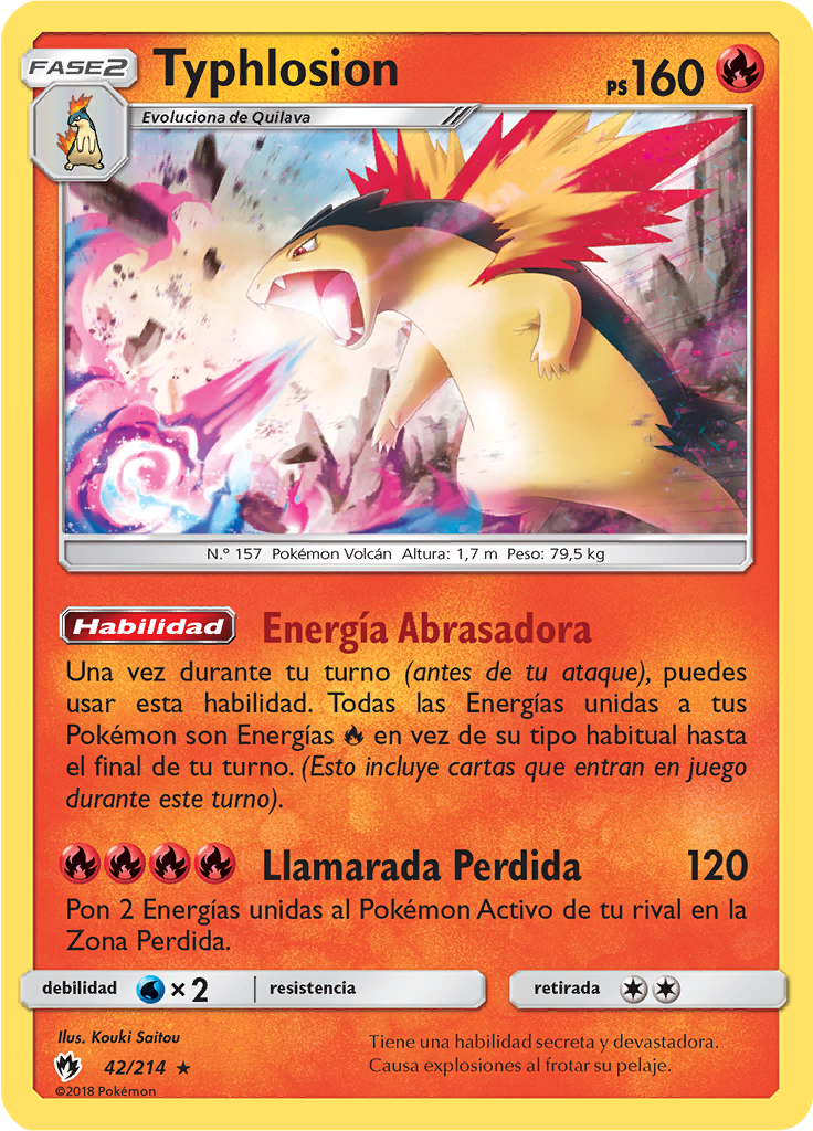 Typhlosion (Reverse Holo)