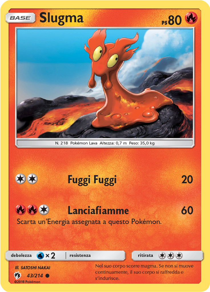 Slugma (Reverse Holo)