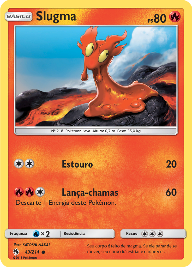 Slugma (Reverse Holo)