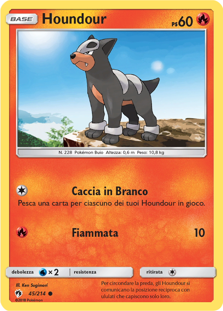 Houndour (Reverse Holo)