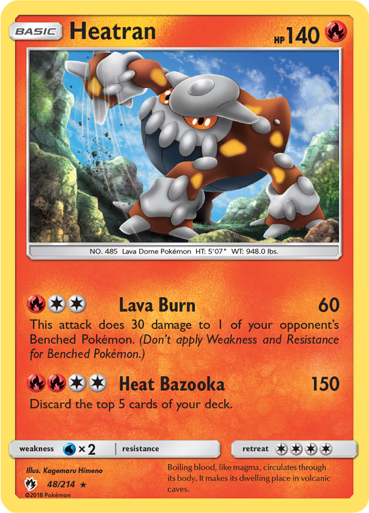 Heatran (Reverse Holo)
