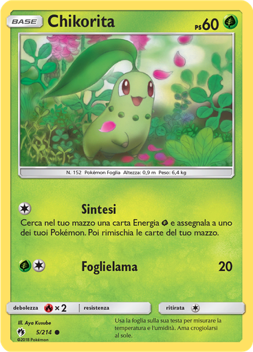 Chikorita (Reverse Holo)