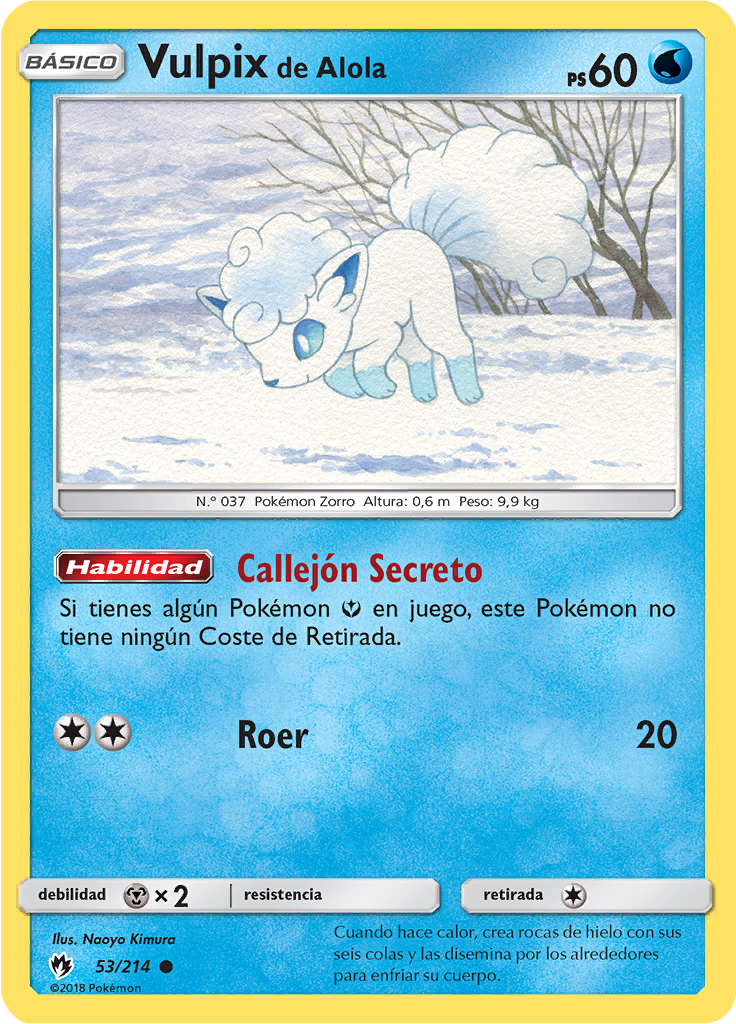 Vulpix de Alola (Reverse Holo)