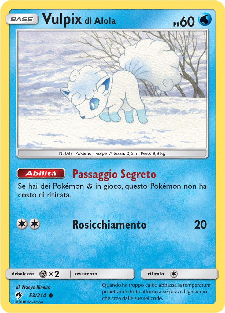 Vulpix di Alola (Reverse Holo)