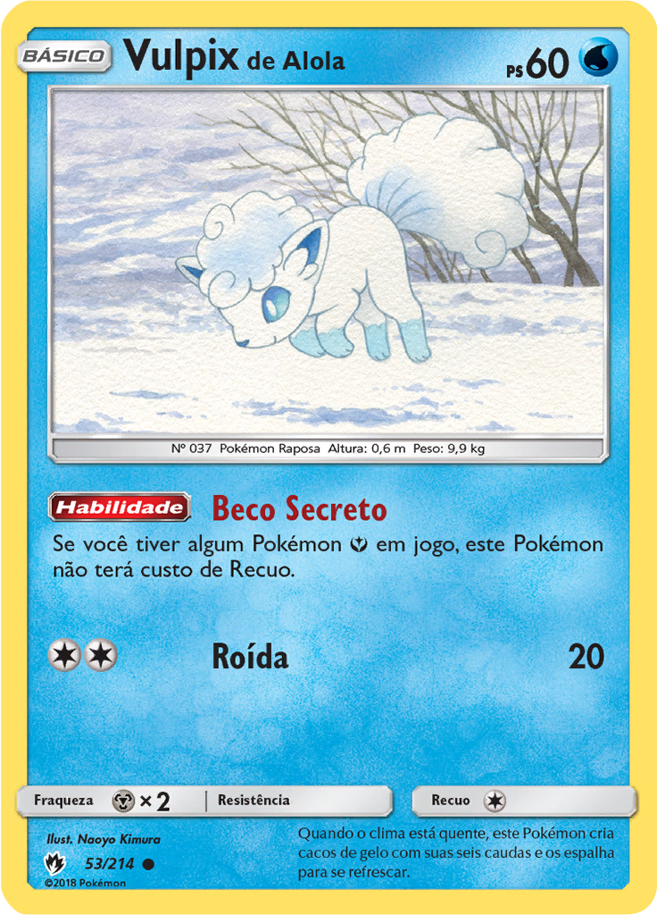 Vulpix de Alola (Reverse Holo)