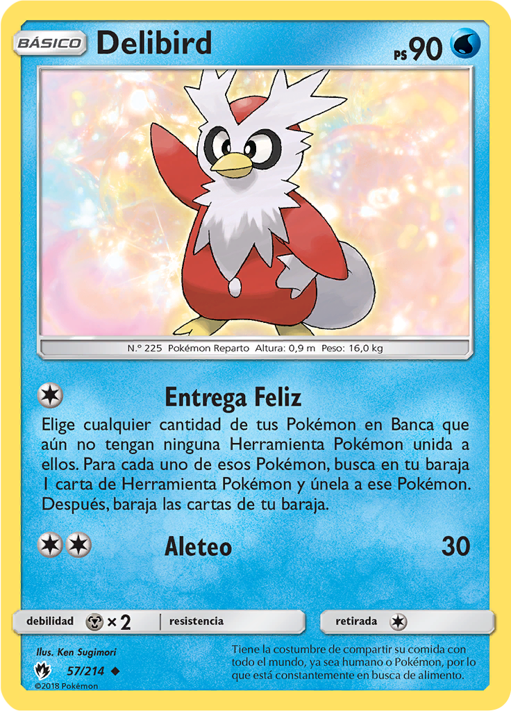 Delibird (Reverse Holo)