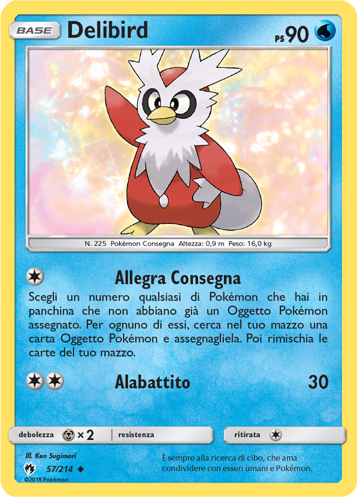 Delibird (Reverse Holo)