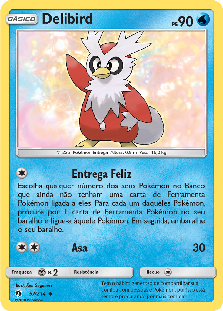 Delibird (Reverse Holo)