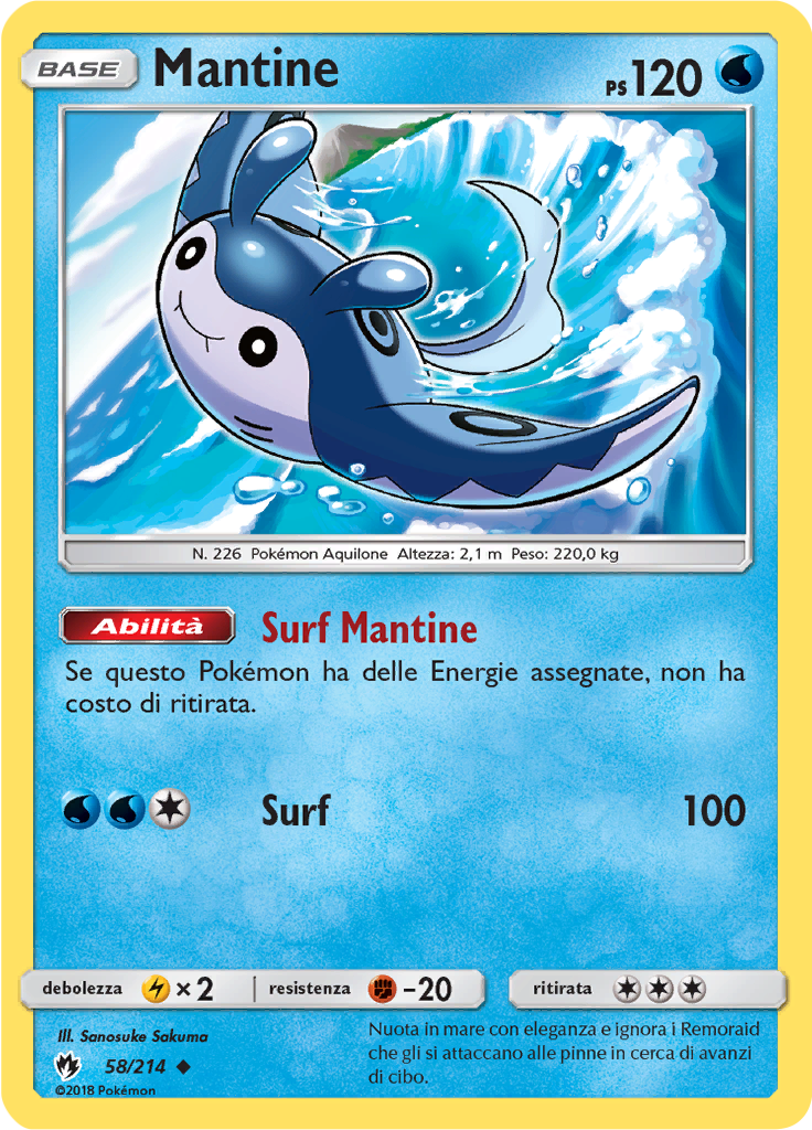 Mantine (Reverse Holo)