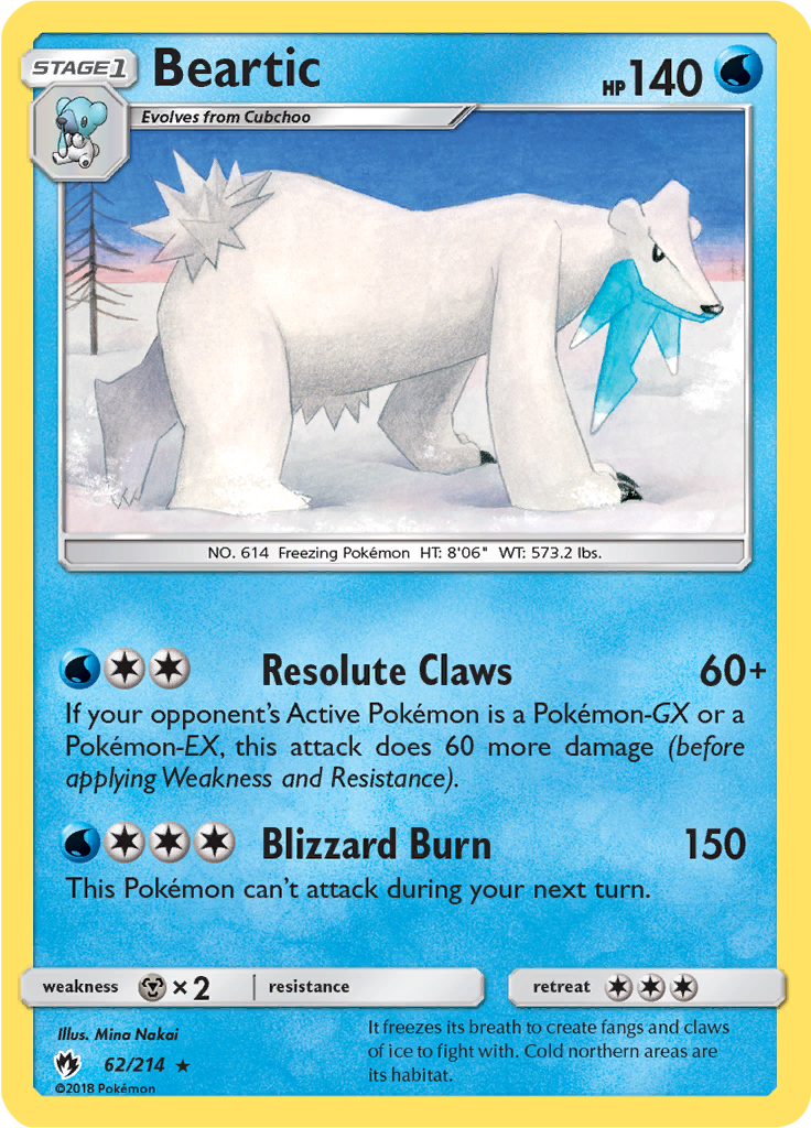 Beartic (Reverse Holo)