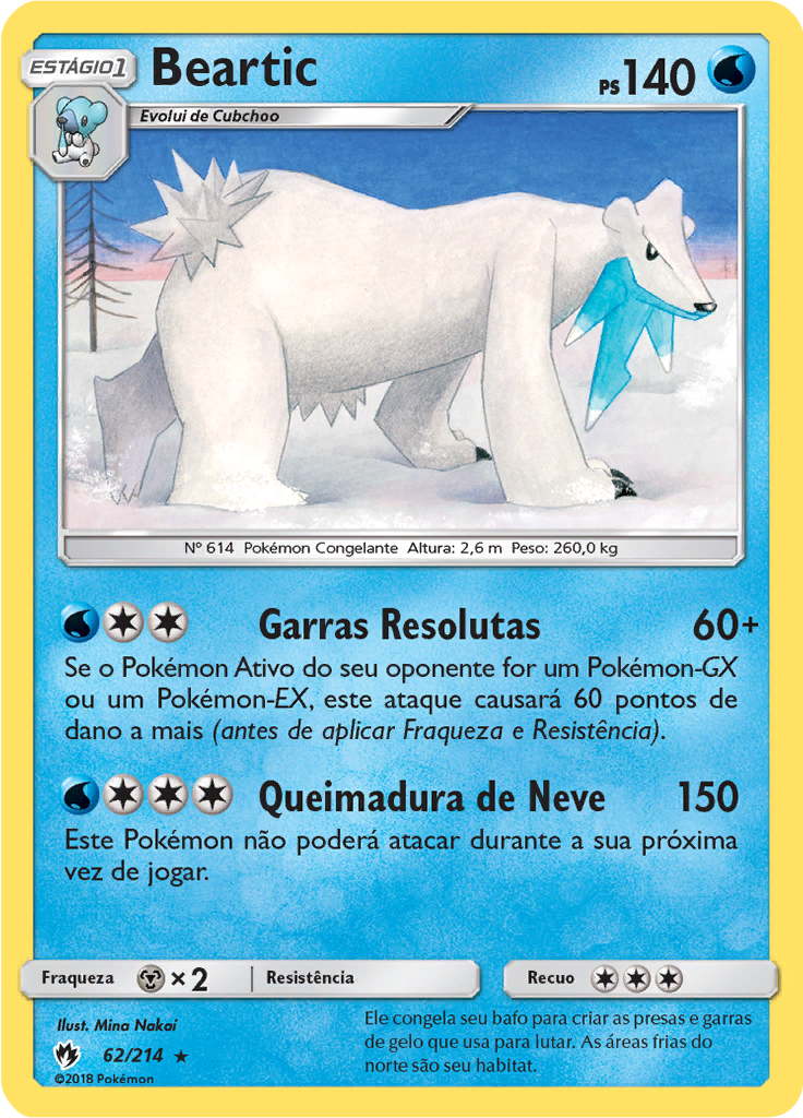 Beartic (Reverse Holo)