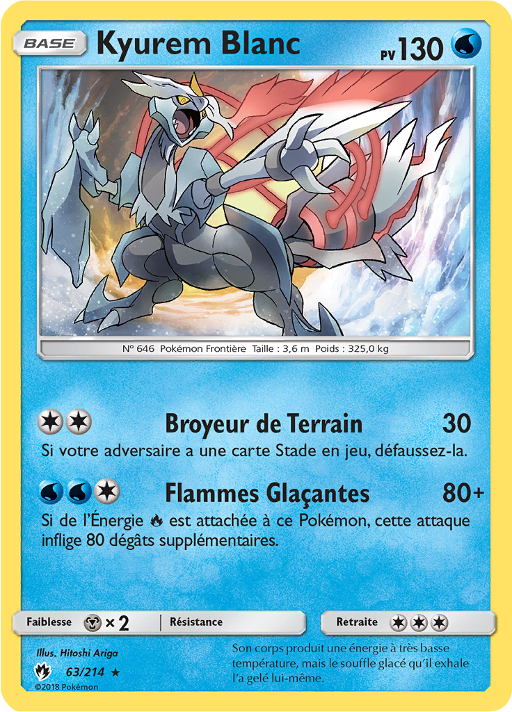 Kyurem Blanc (Reverse Holo)