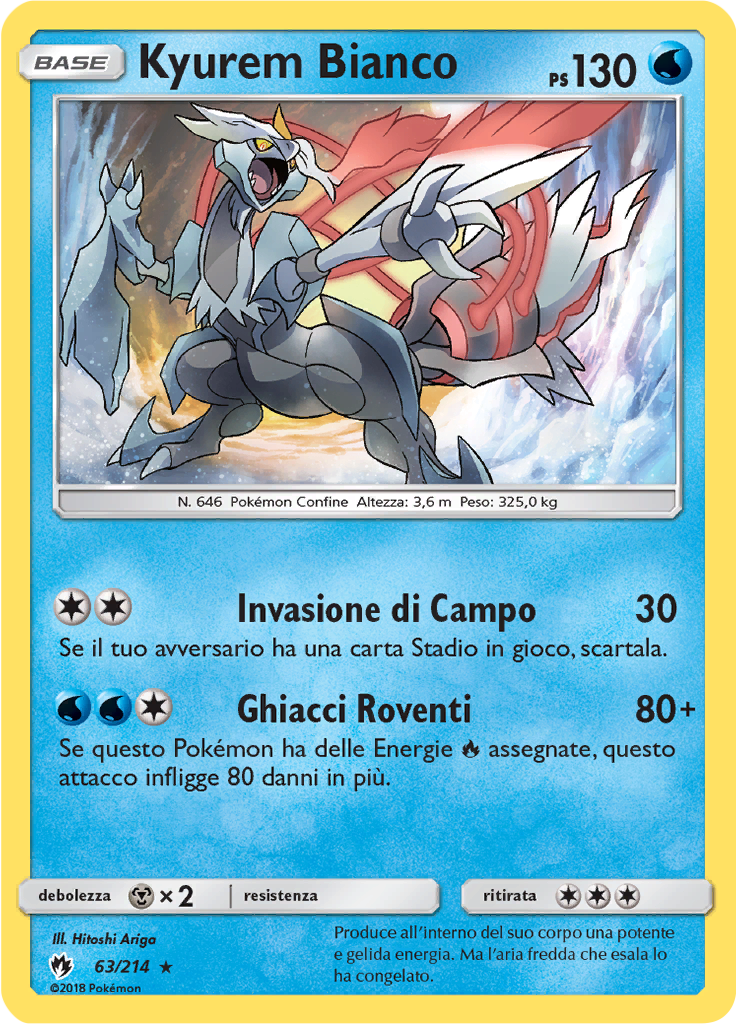 Kyurem Bianco (Reverse Holo)