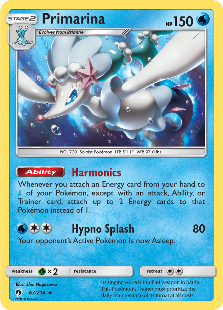 Primarina (Reverse Holo)