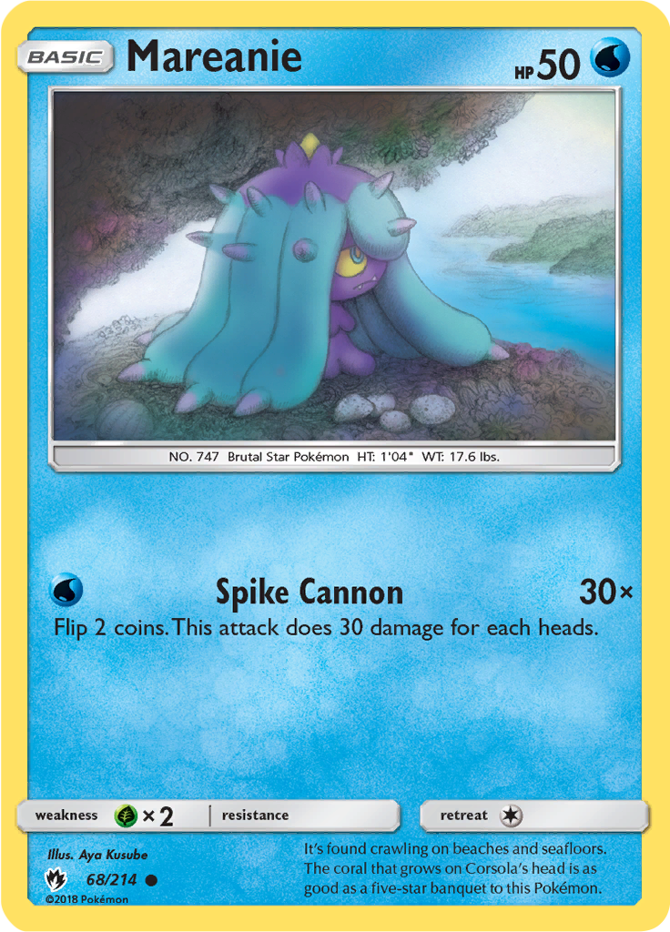 Mareanie (Reverse Holo)