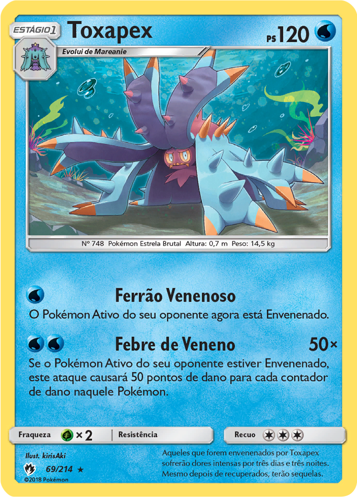 Toxapex (Reverse Holo)