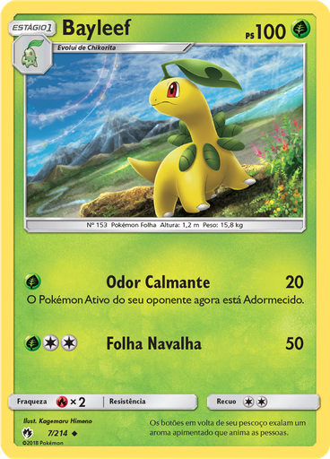 Bayleef (Reverse Holo)