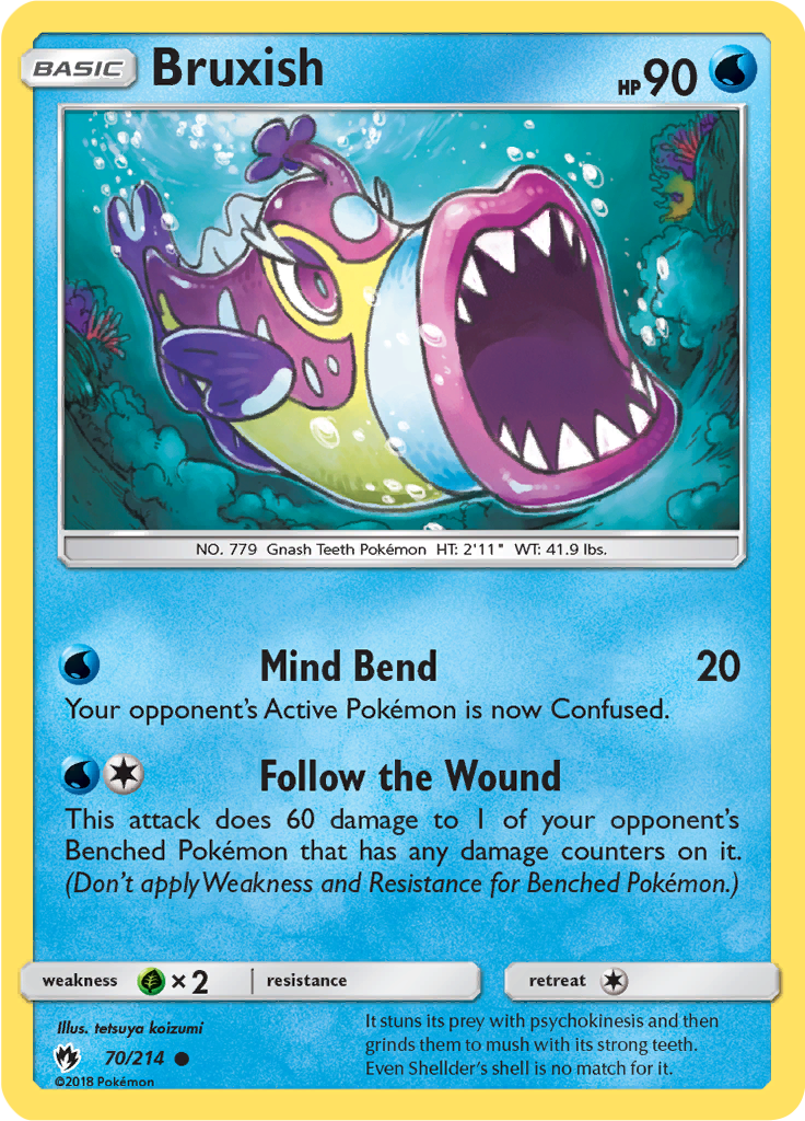 Bruxish (Reverse Holo)