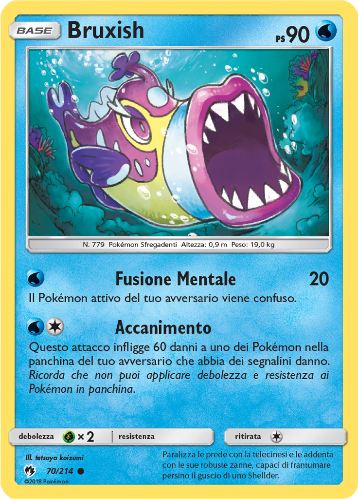 Bruxish (Reverse Holo)