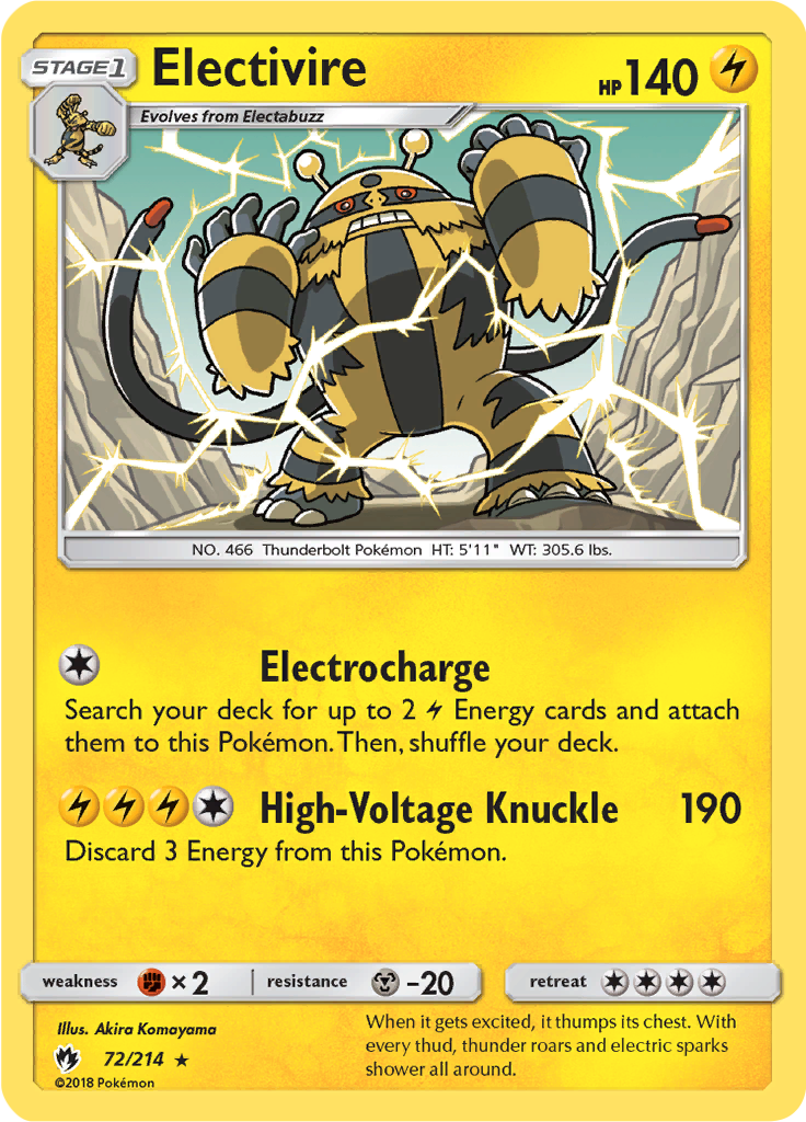 Electivire (Reverse Holo)