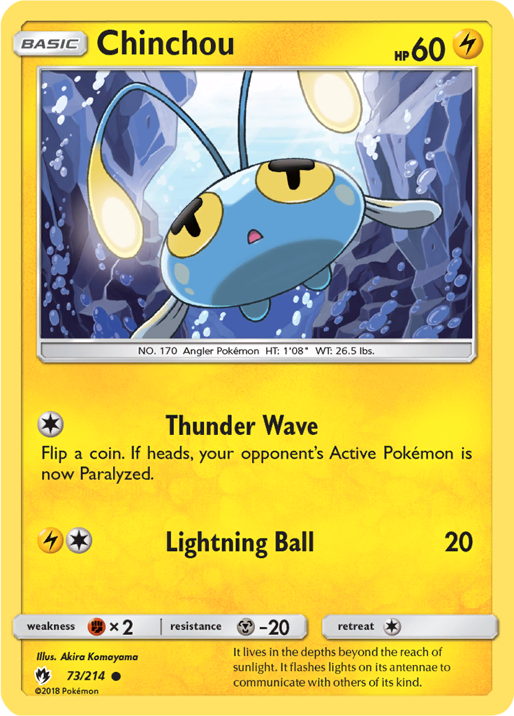 Chinchou (Reverse Holo)