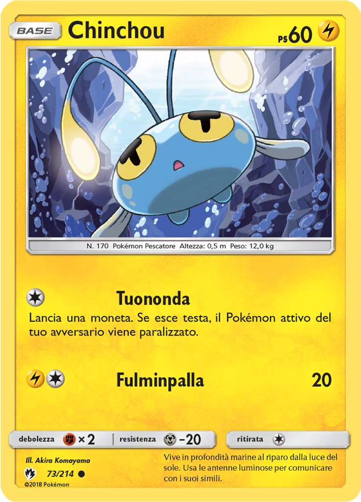 Chinchou (Reverse Holo)
