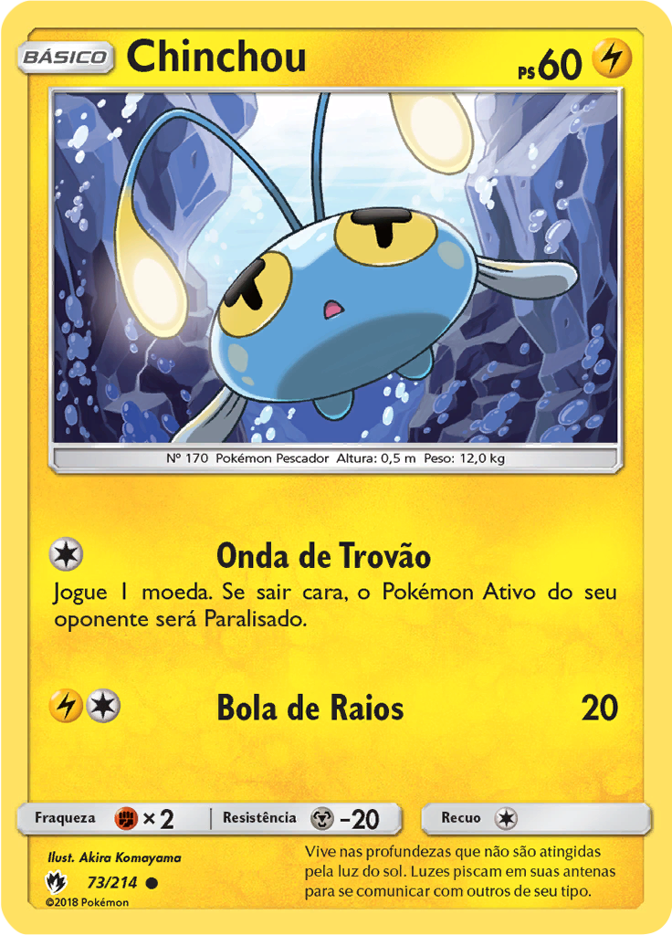 Chinchou (Reverse Holo)