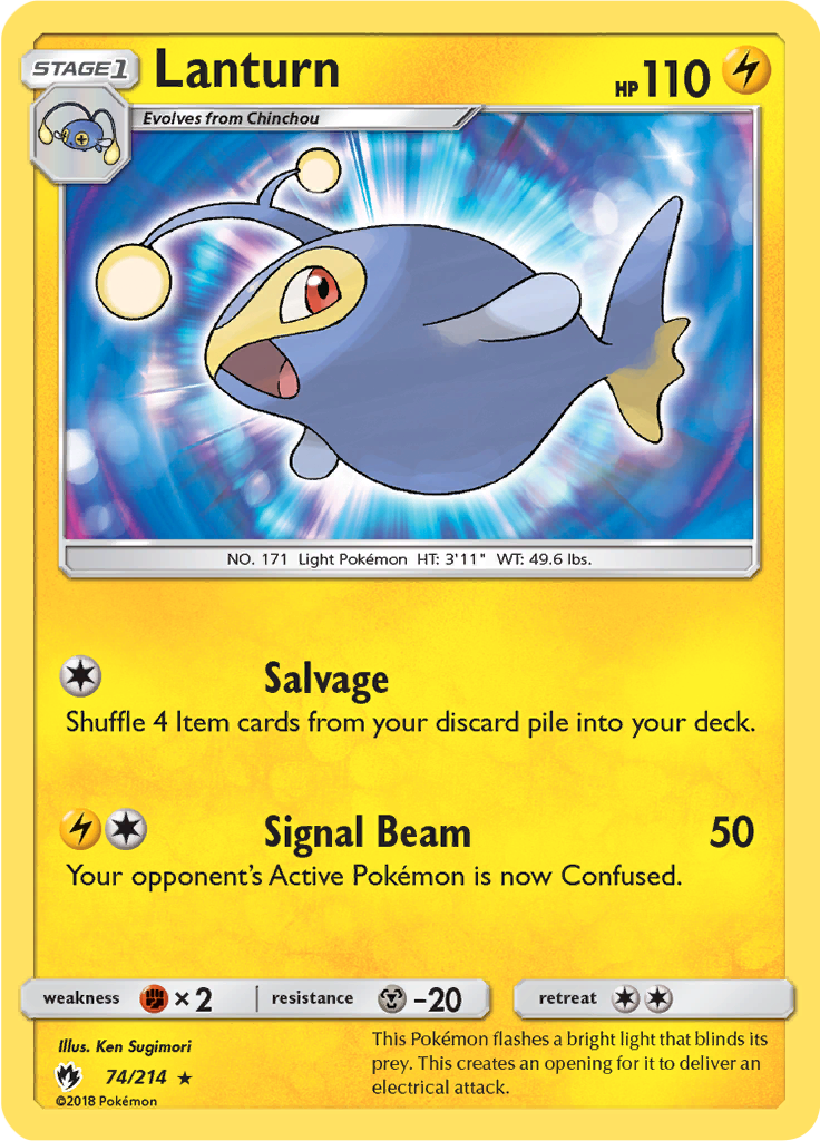 Lanturn (Reverse Holo)