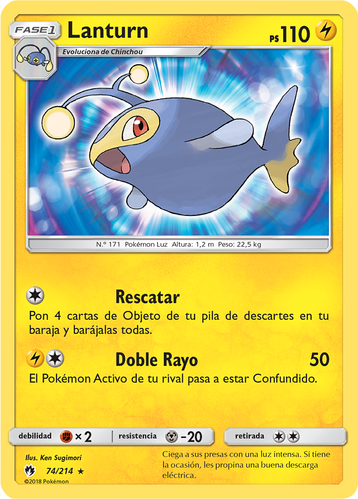 Lanturn (Reverse Holo)