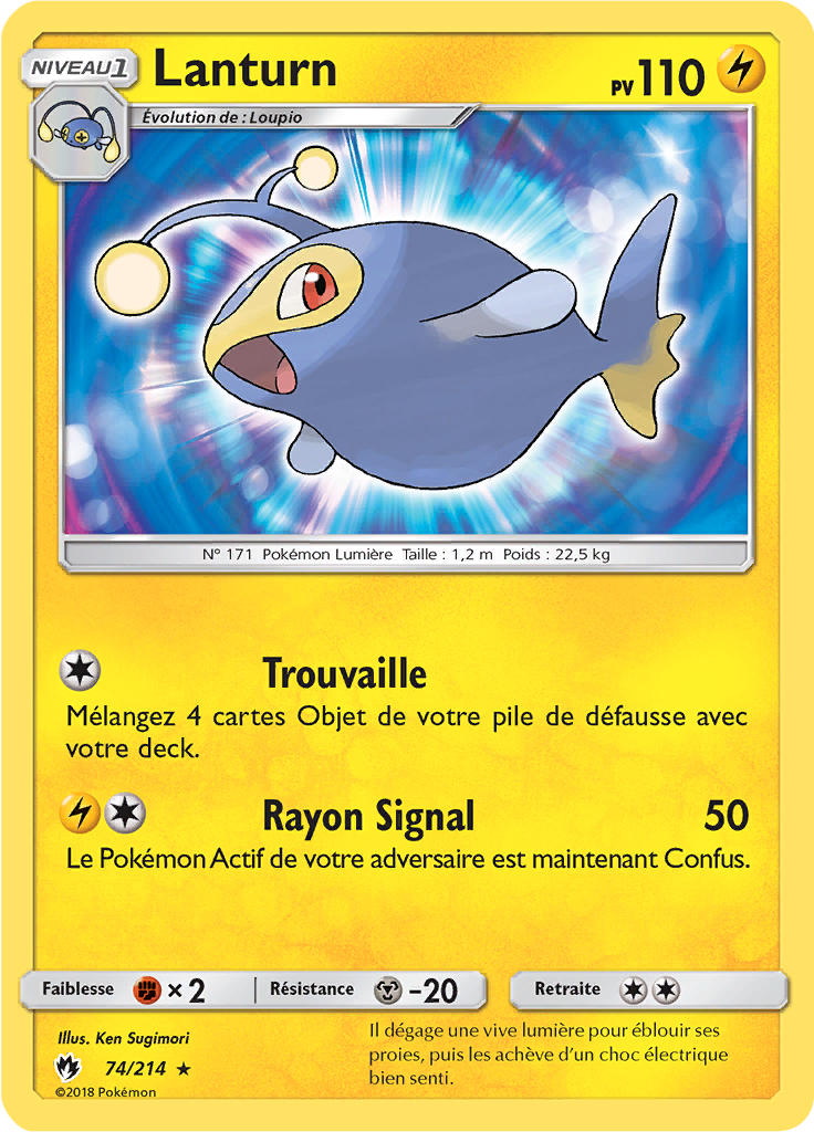 Lanturn (Reverse Holo)