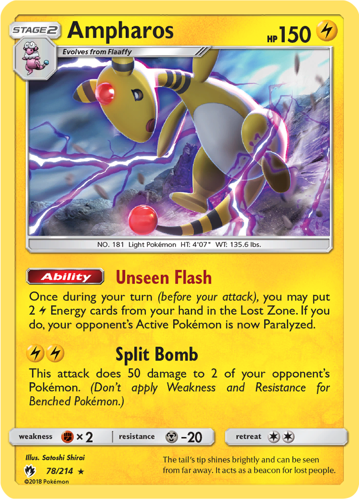 Ampharos (Reverse Holo)