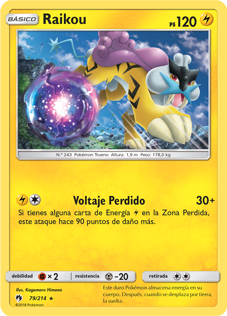 Raikou (Reverse Holo)