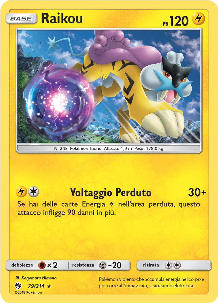 Raikou (Reverse Holo)