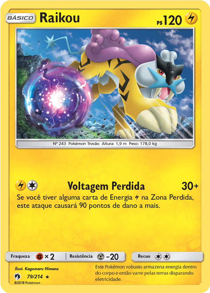 Raikou (Reverse Holo)