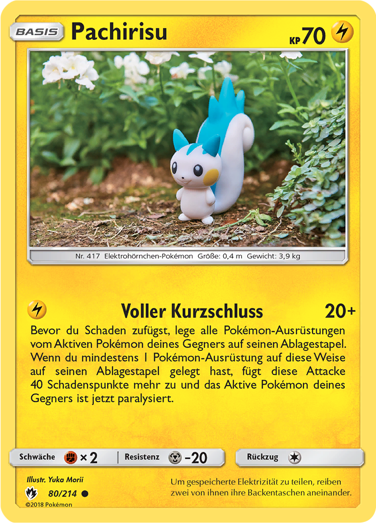 Pachirisu (Reverse Holo)