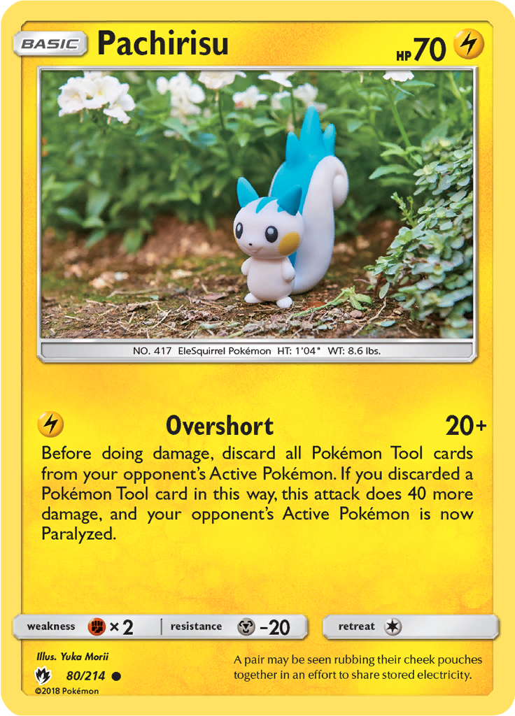 Pachirisu (Reverse Holo)