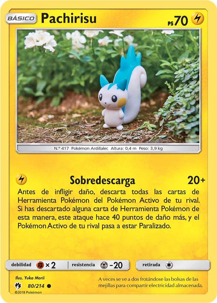 Pachirisu (Reverse Holo)