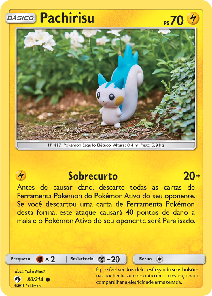 Pachirisu (Reverse Holo)
