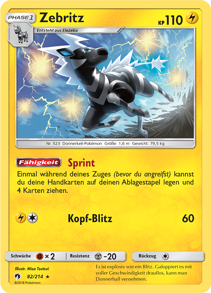 Zebritz (Reverse Holo)