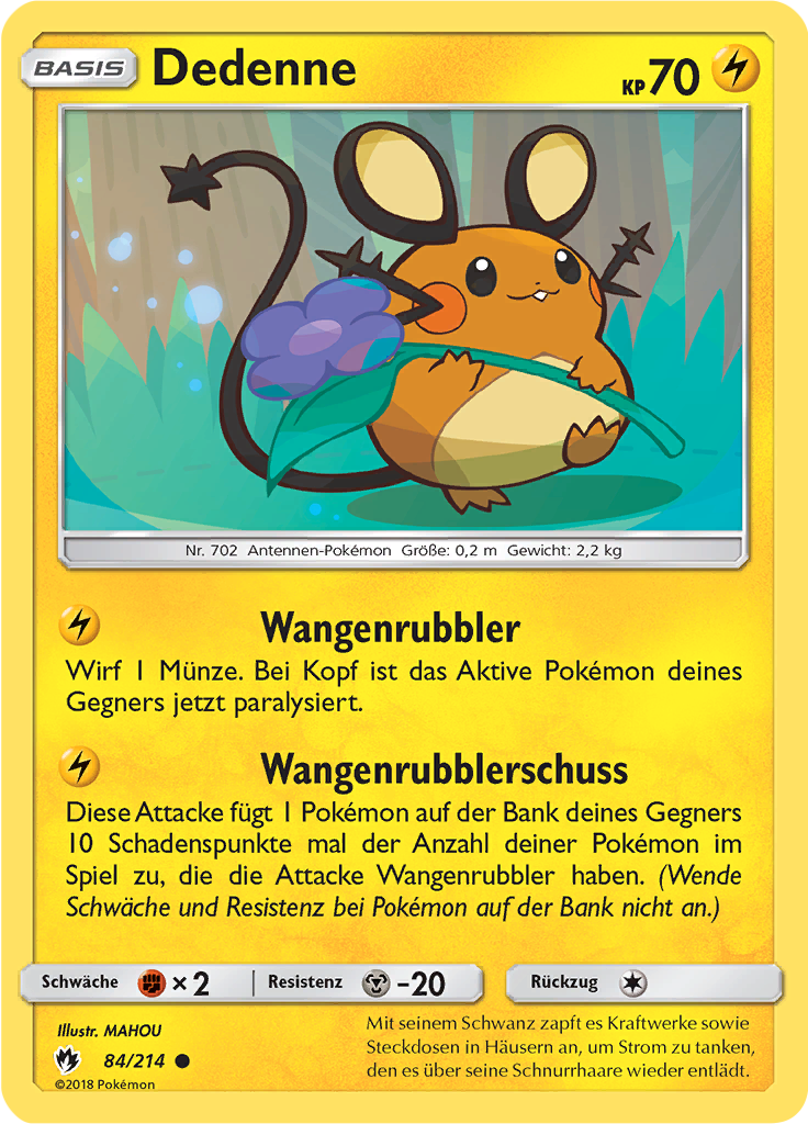 Dedenne (Reverse Holo)