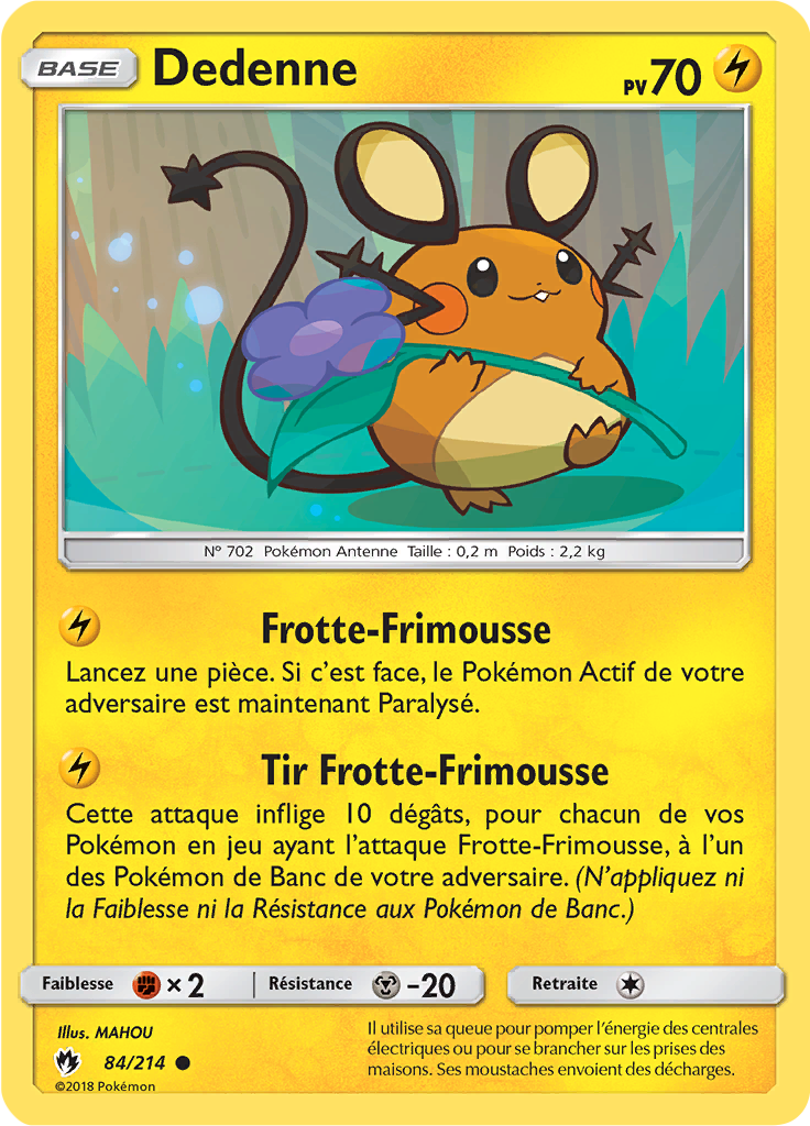 Dedenne (Reverse Holo)