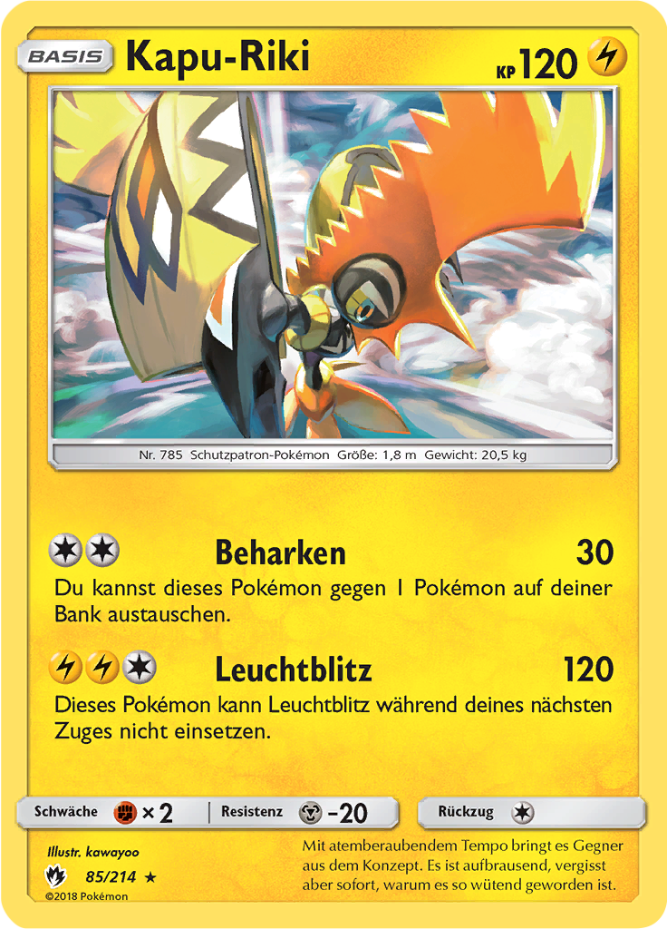 Kapu-Riki (Reverse Holo)