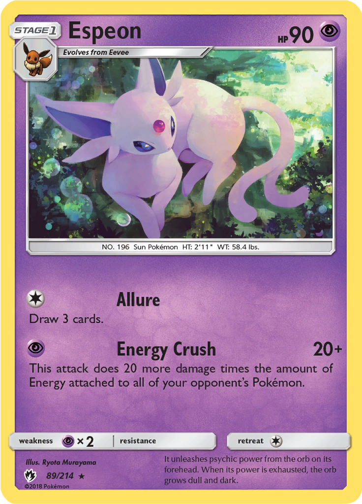 Espeon (Reverse Holo)