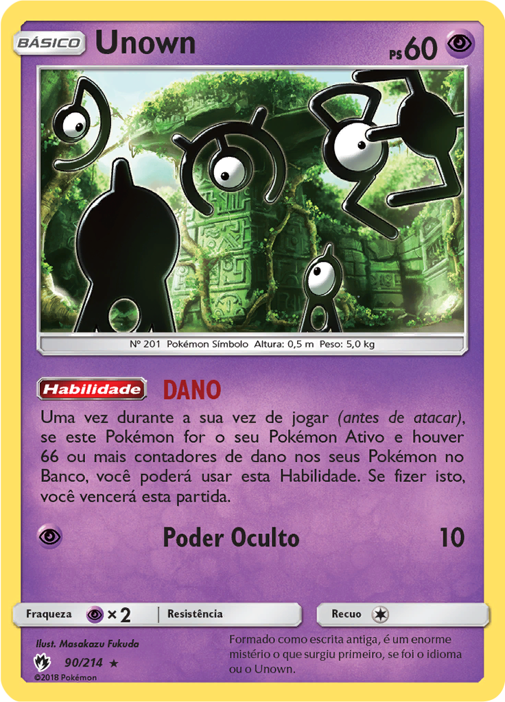 Unown (Reverse Holo)