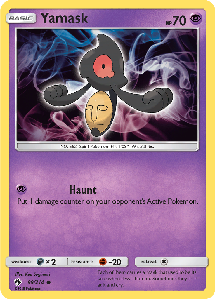 Yamask (Reverse Holo)