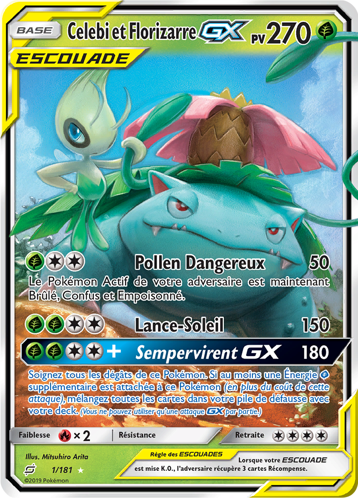 Celebi et Florizarre GX