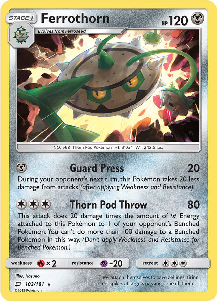 Ferrothorn (Reverse Holo)