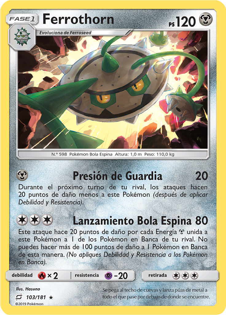 Ferrothorn (Reverse Holo)