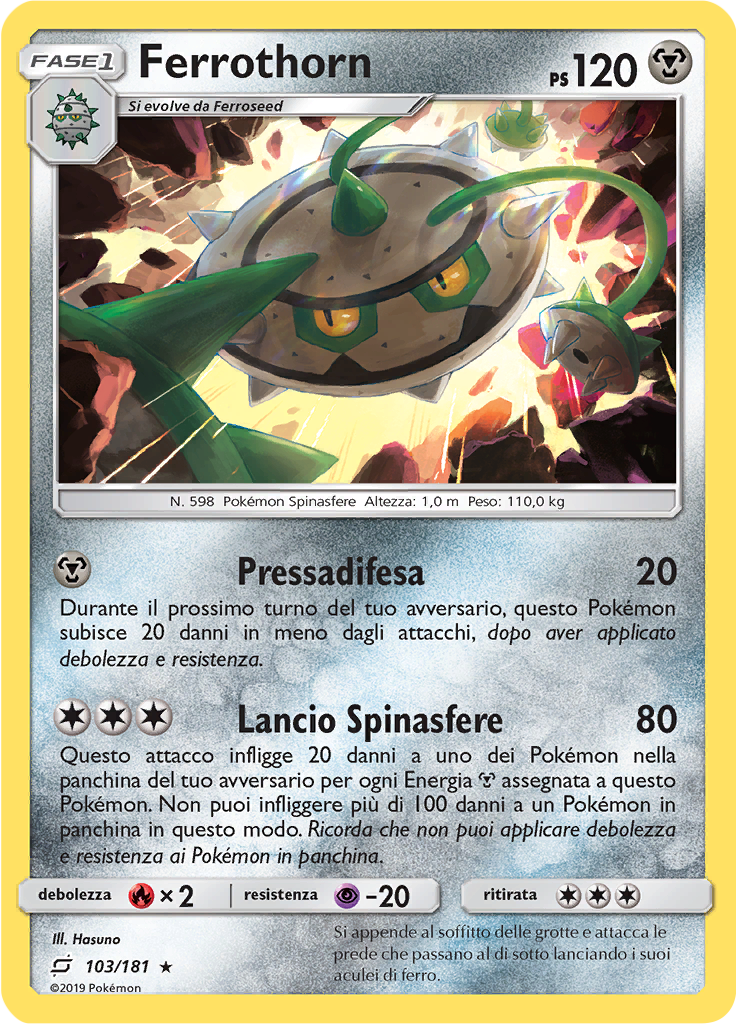 Ferrothorn (Reverse Holo)
