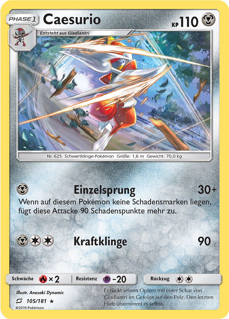 Caesurio (Reverse Holo)